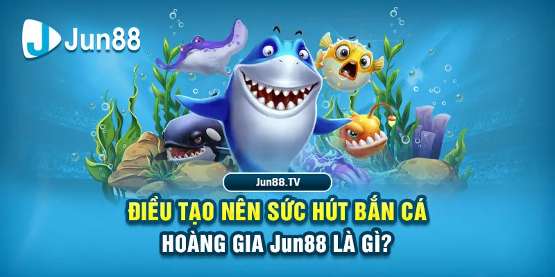 Điều tạo nên sức hút Bắn cá hoàng gia Jun88 là gì?